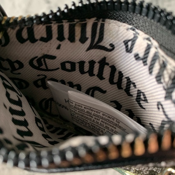 JUICY COUTURE CARD HOLDER BLACK AND GREY - Picture 3 of 4